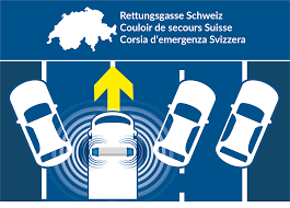 Rettungsgasse Schweiz